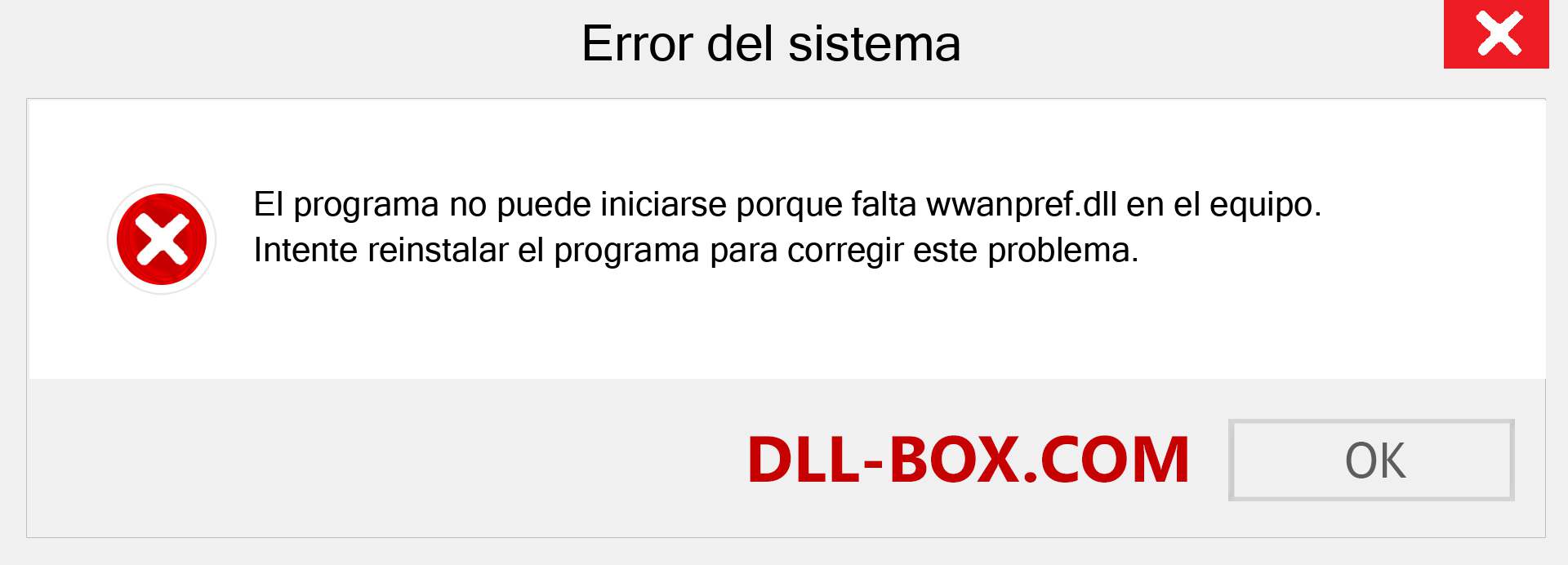 ¿Falta el archivo wwanpref.dll ?. Descargar para Windows 7, 8, 10 - Corregir wwanpref dll Missing Error en Windows, fotos, imágenes